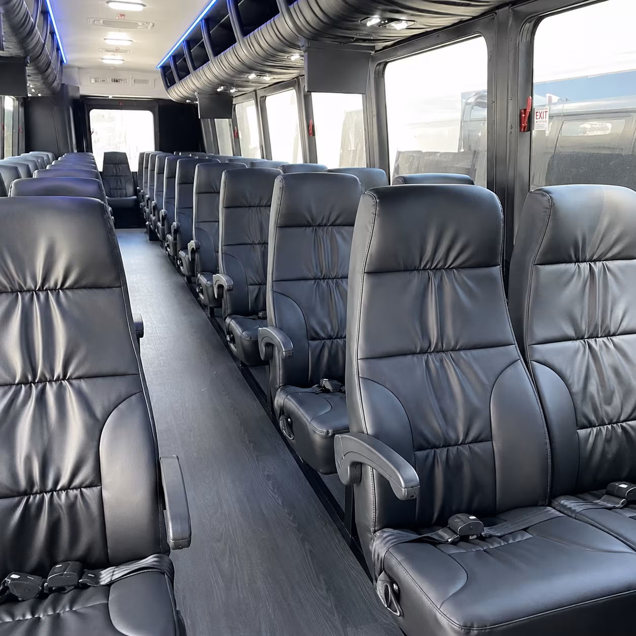 Atlanta Corporate Transportation party bus exterior