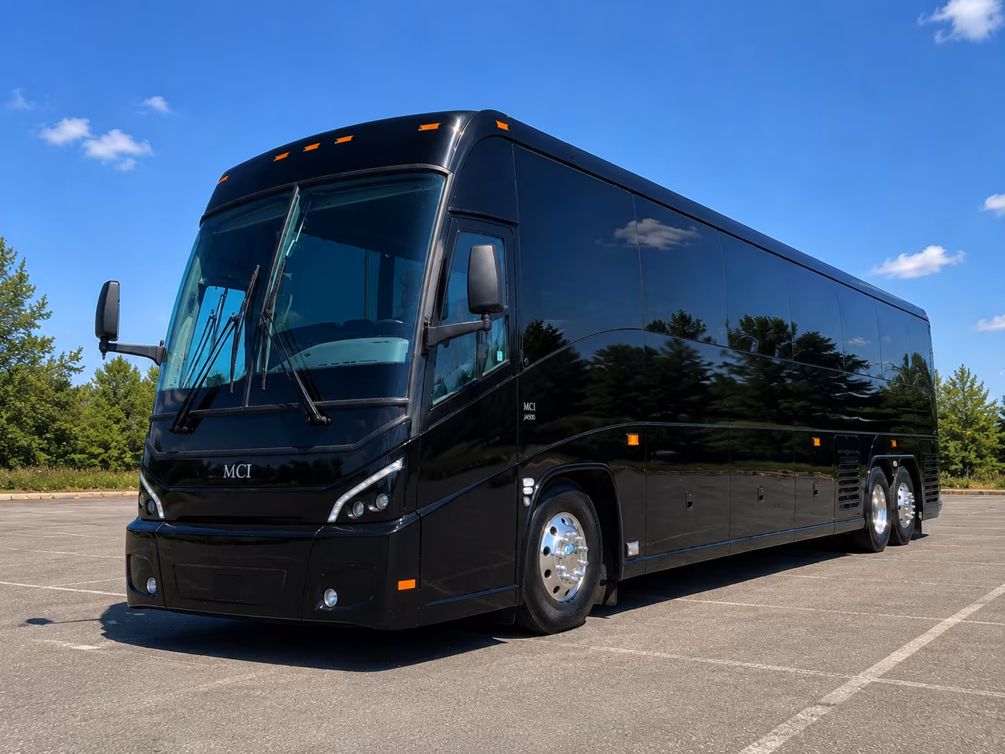Atlanta Corporate Transportation party bus exterior