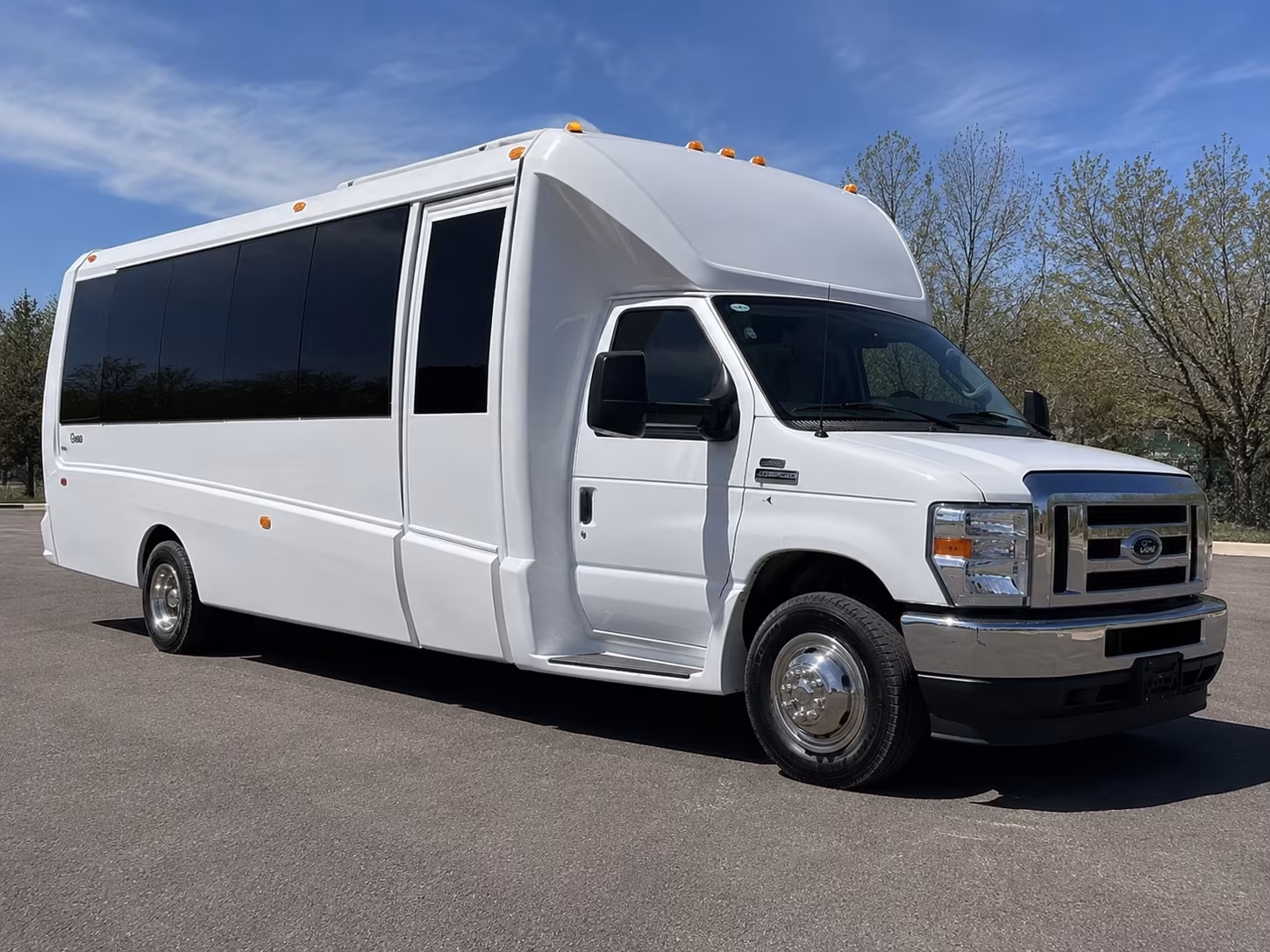 Atlanta Private Event Transportation party bus exterior