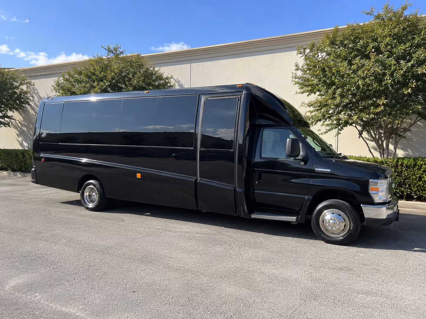 Atlanta Prom & Homecoming Transportation party bus exterior