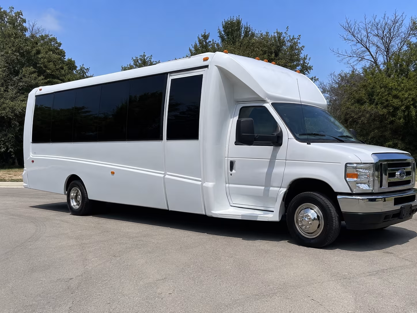 Atlanta Prom & Homecoming Transportation party bus exterior