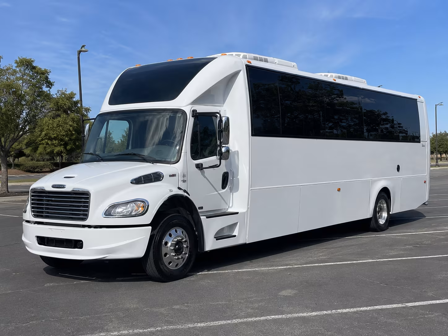 Atlanta Prom & Homecoming Transportation party bus exterior