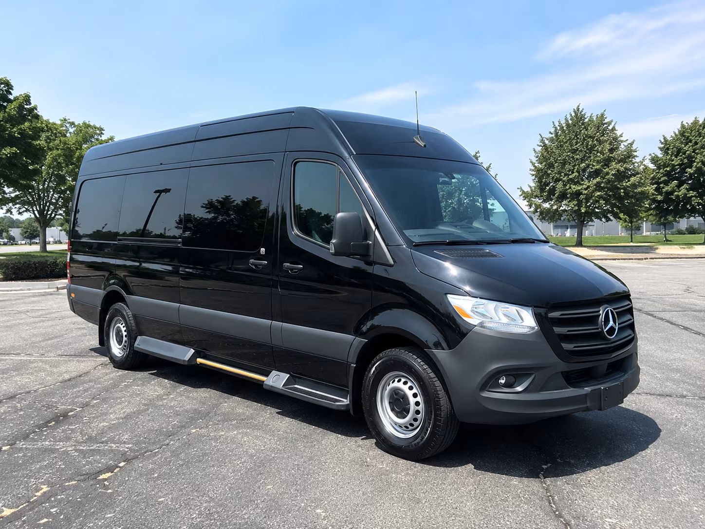 Atlanta School Event Transportation party bus exterior