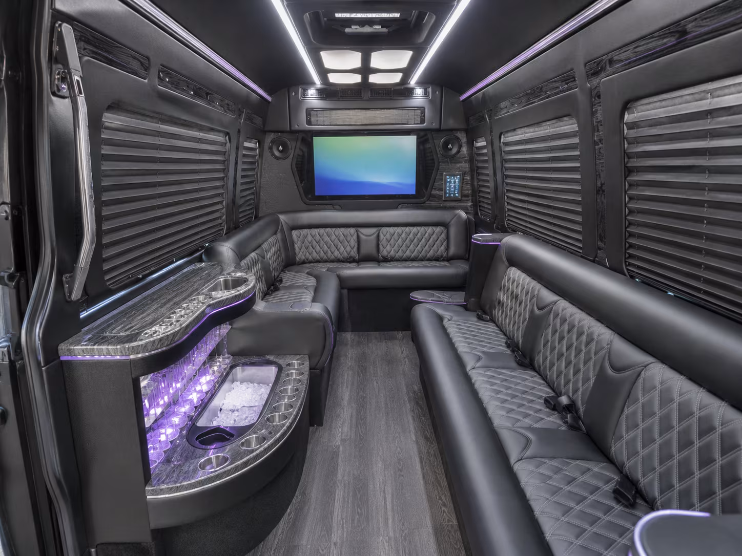 Atlanta School Event Transportation onboard seating