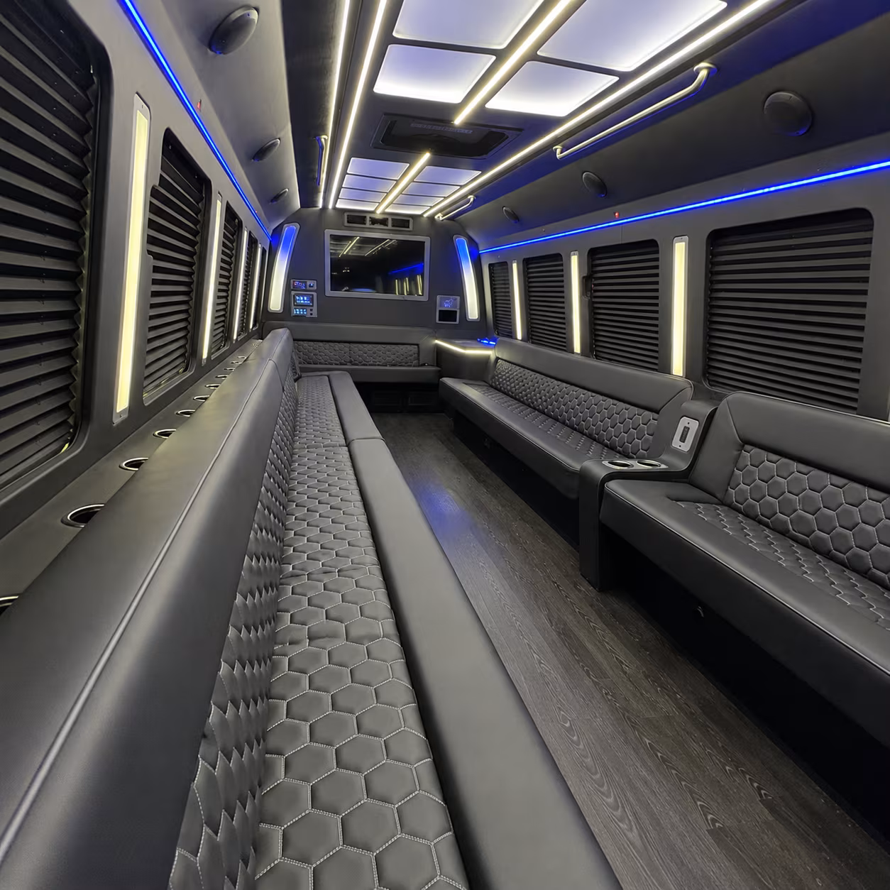 Atlanta Winery Tour & Pub Crawl Transportation party bus exterior