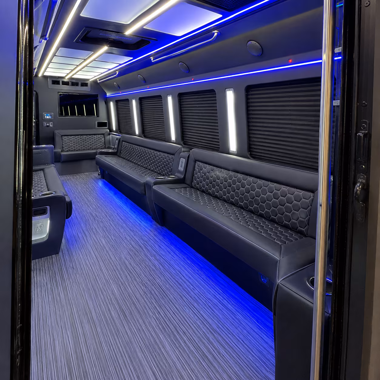 Atlanta Winery Tour & Pub Crawl Transportation party bus exterior