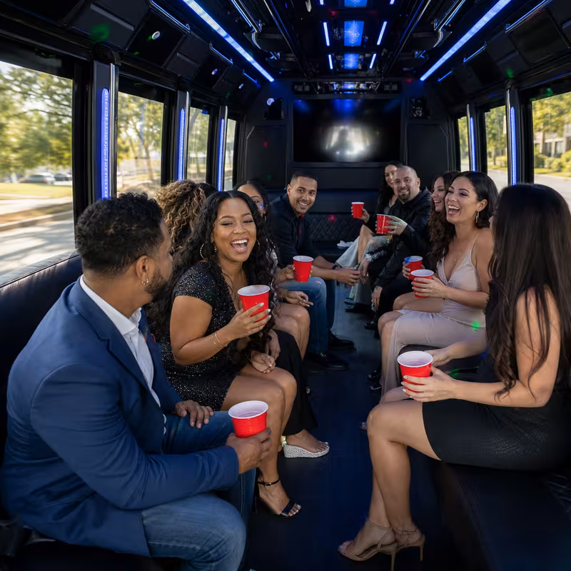 Atlanta Birthday Transportation fleet vehicle