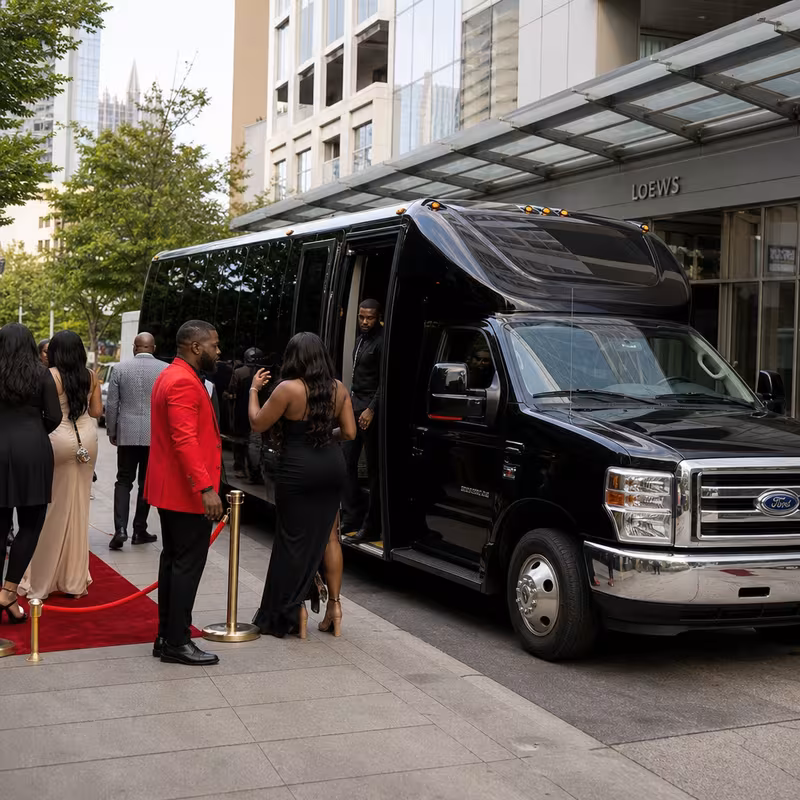 Private event transportation