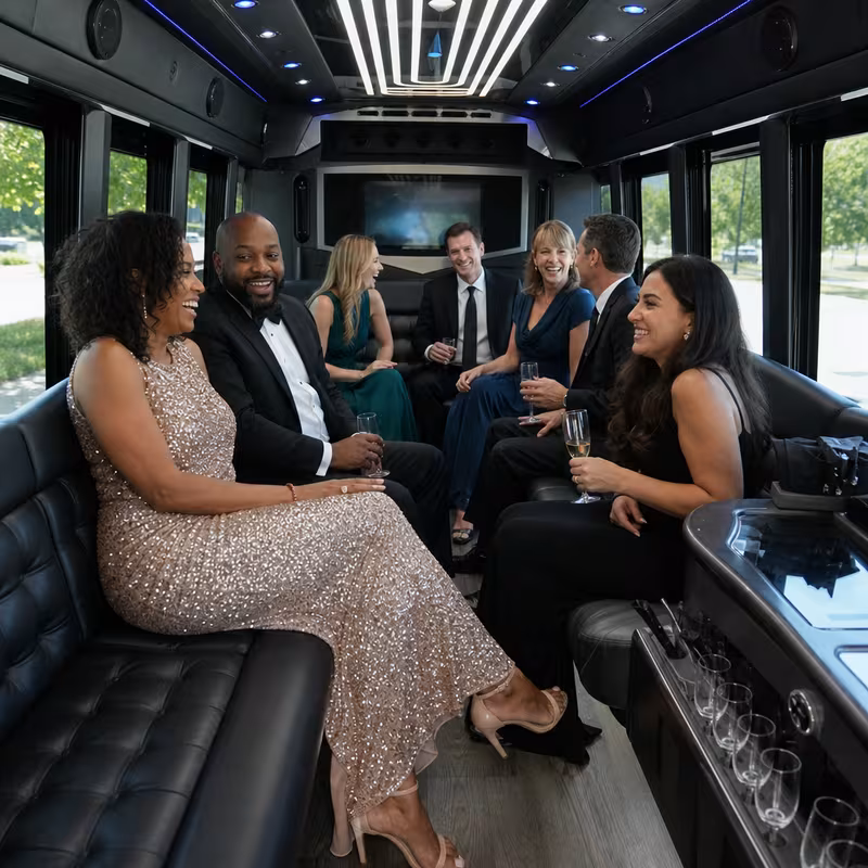 Atlanta Prom & Homecoming Transportation fleet vehicle