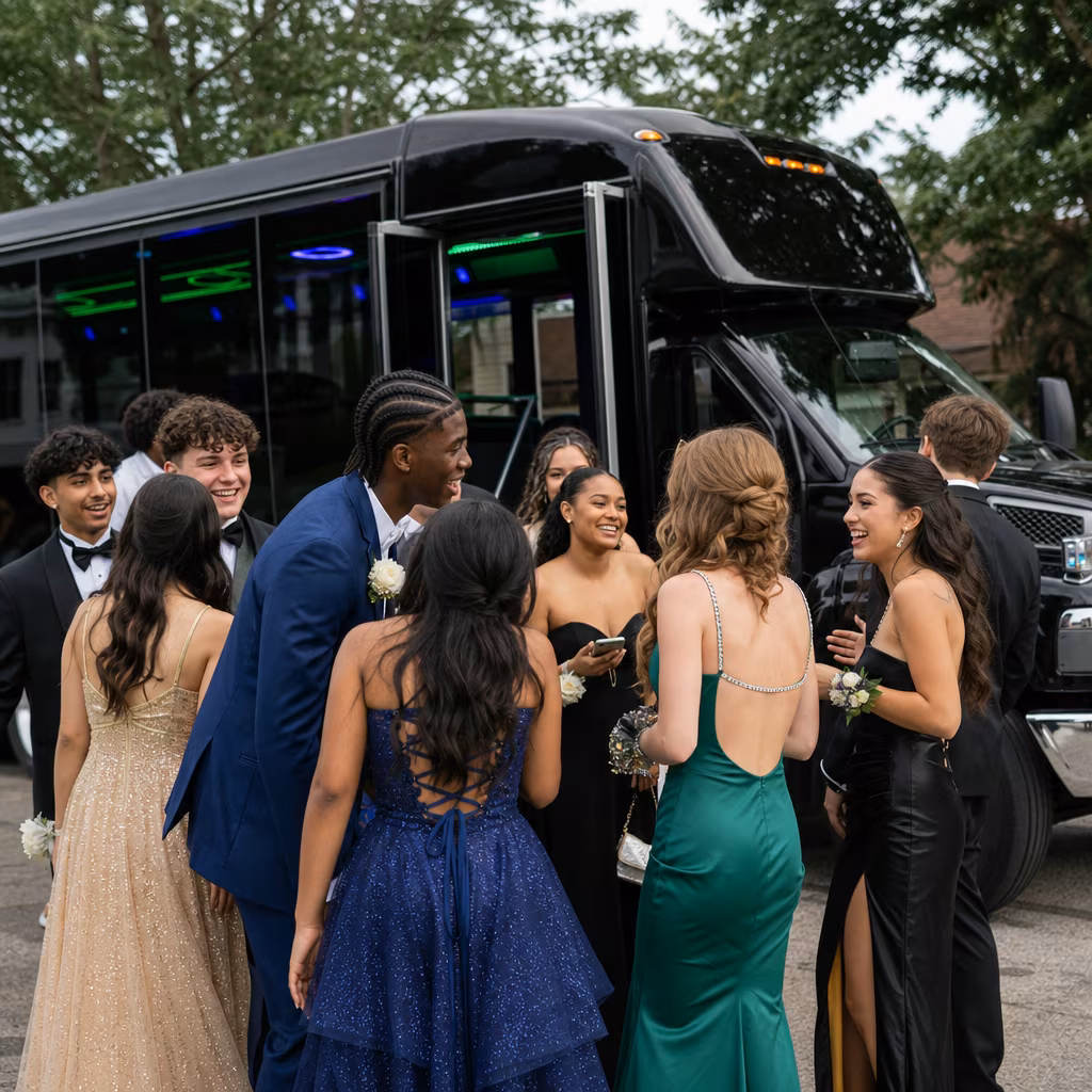 Roswell Prom Party Bus Rental