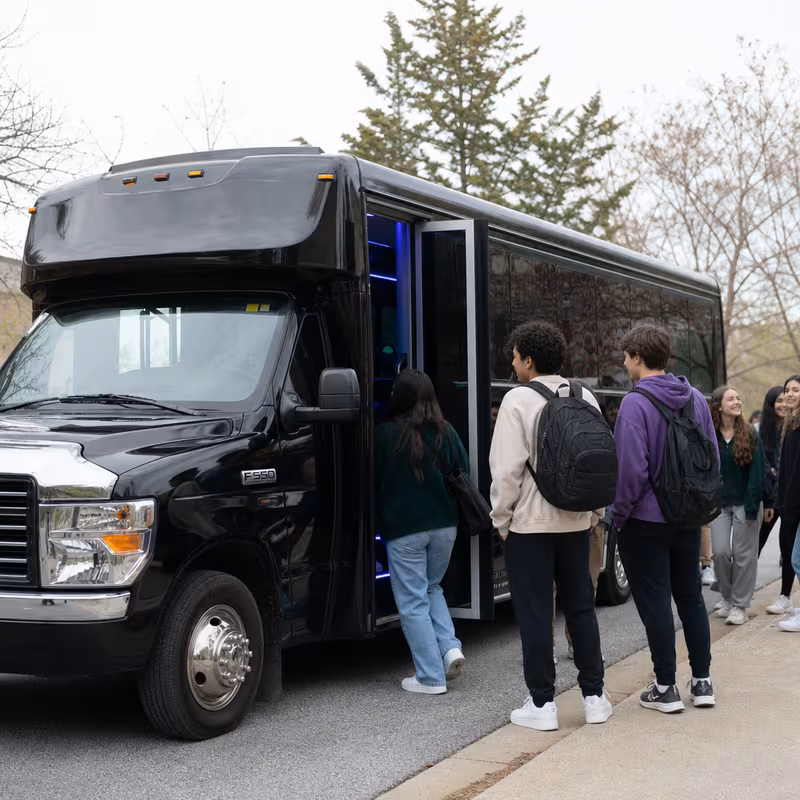Atlanta School Transportation fleet vehicle